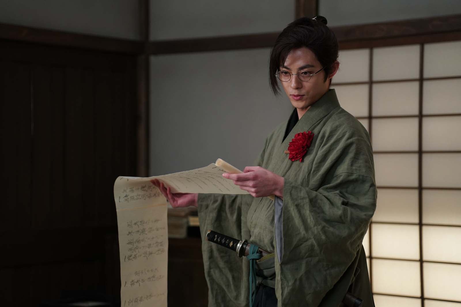 永田崇人「君とゆきて咲く～新選組青春録～」第2話より（C）テレビ朝日