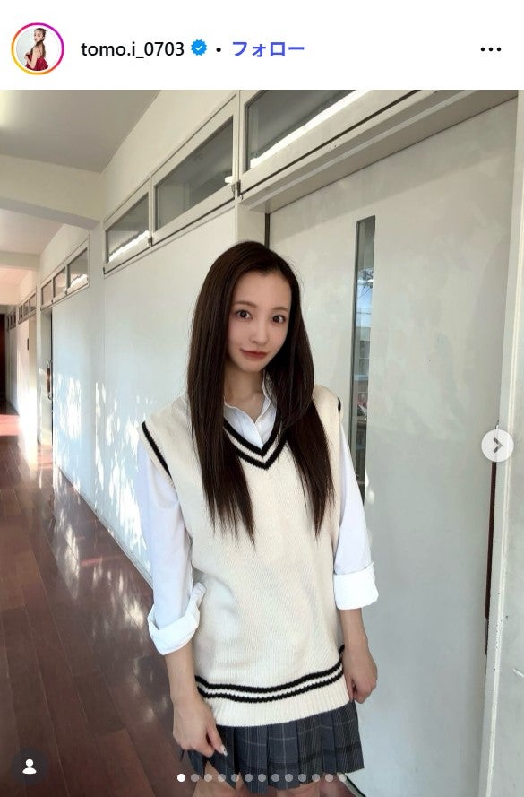 板野友美Instagramより