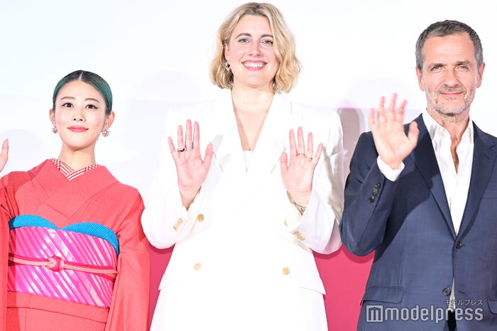 高畑充希、グレタ・ガーウィグ監督、デイビッド・ヘイマン(プロデューサー)(C)モデルプレス