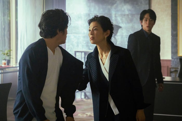 鈴木保奈美、横山裕「スキャンダルイブ」最終話(C)AbemaTV,Inc.