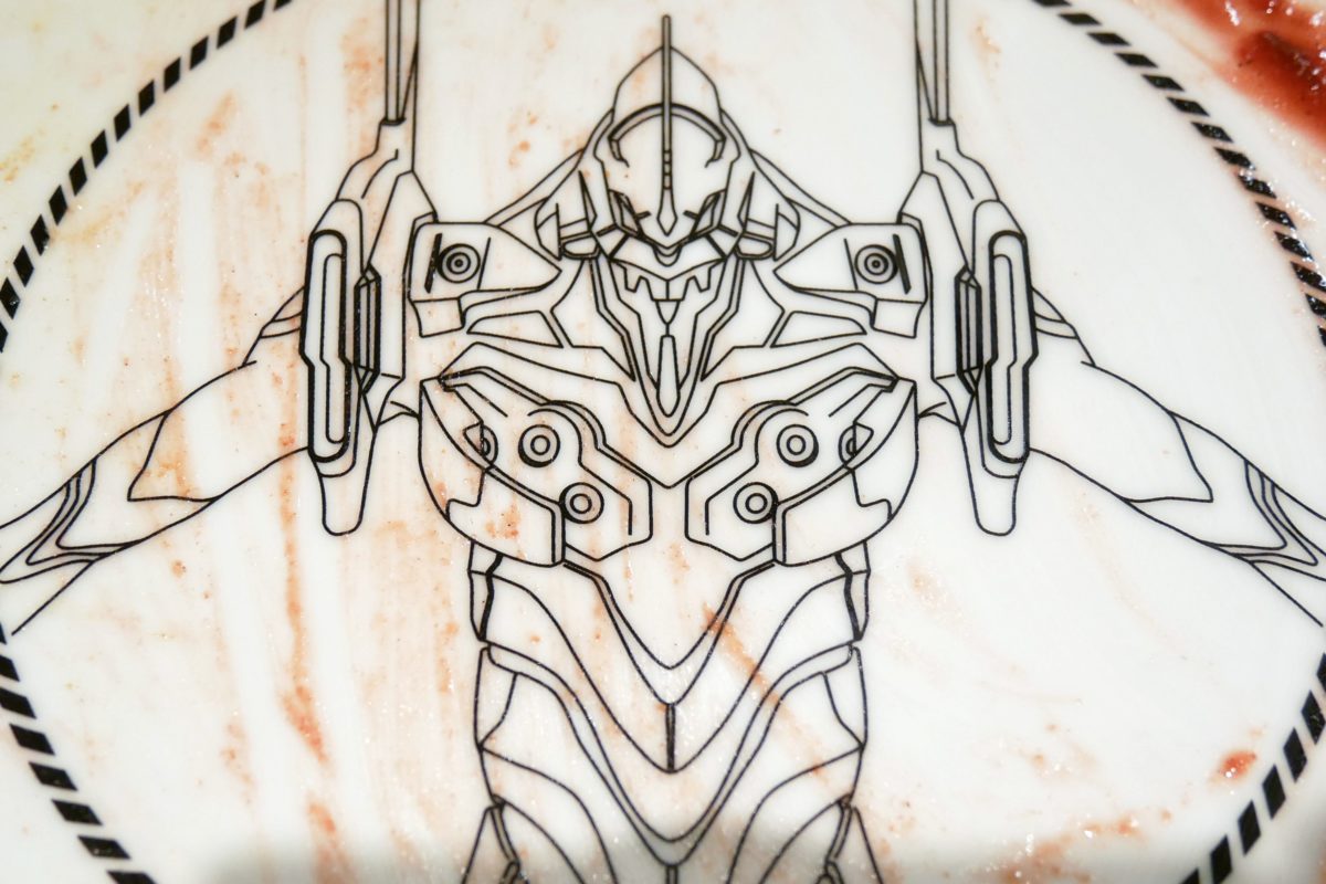 初号機オム牛カレー オニオンスープセット