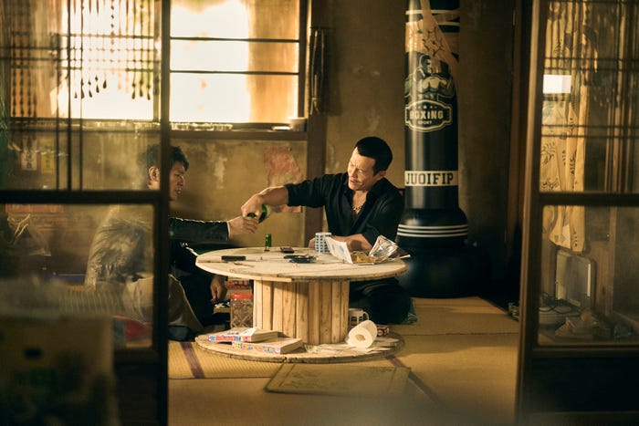 高橋克典、伊藤英明「ドンケツ season2」第3話より(C)DMM TV