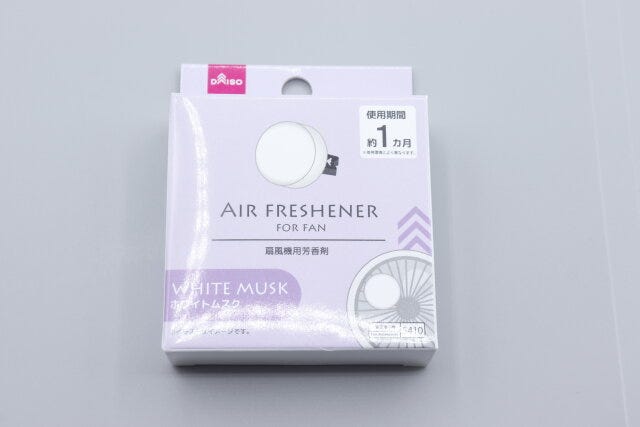 100均ダイソーの扇風機用芳香剤1