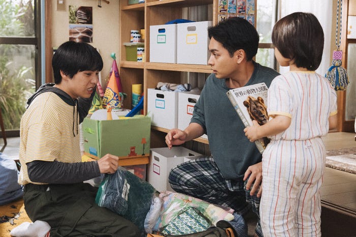 坂東龍汰、柳楽優弥、佐藤大空「ライオンの隠れ家」第5話(C)TBS