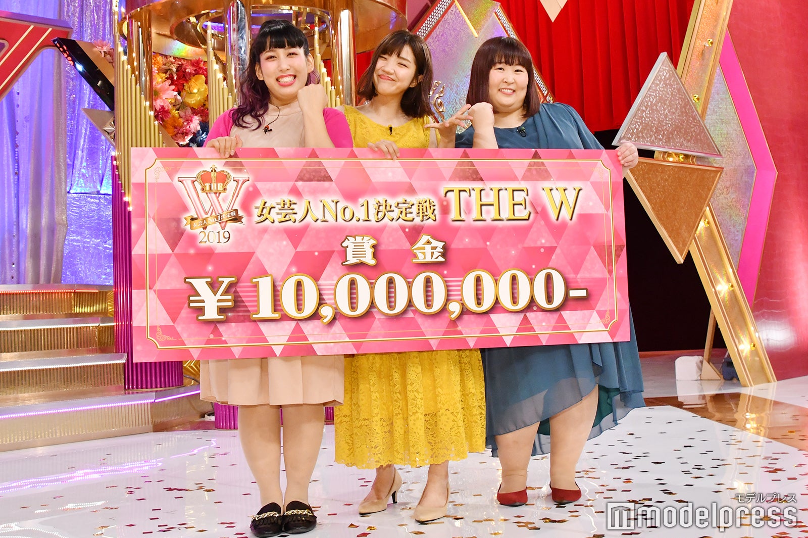 ゆめっち、福田麻貴、かなで（C）モデルプレス