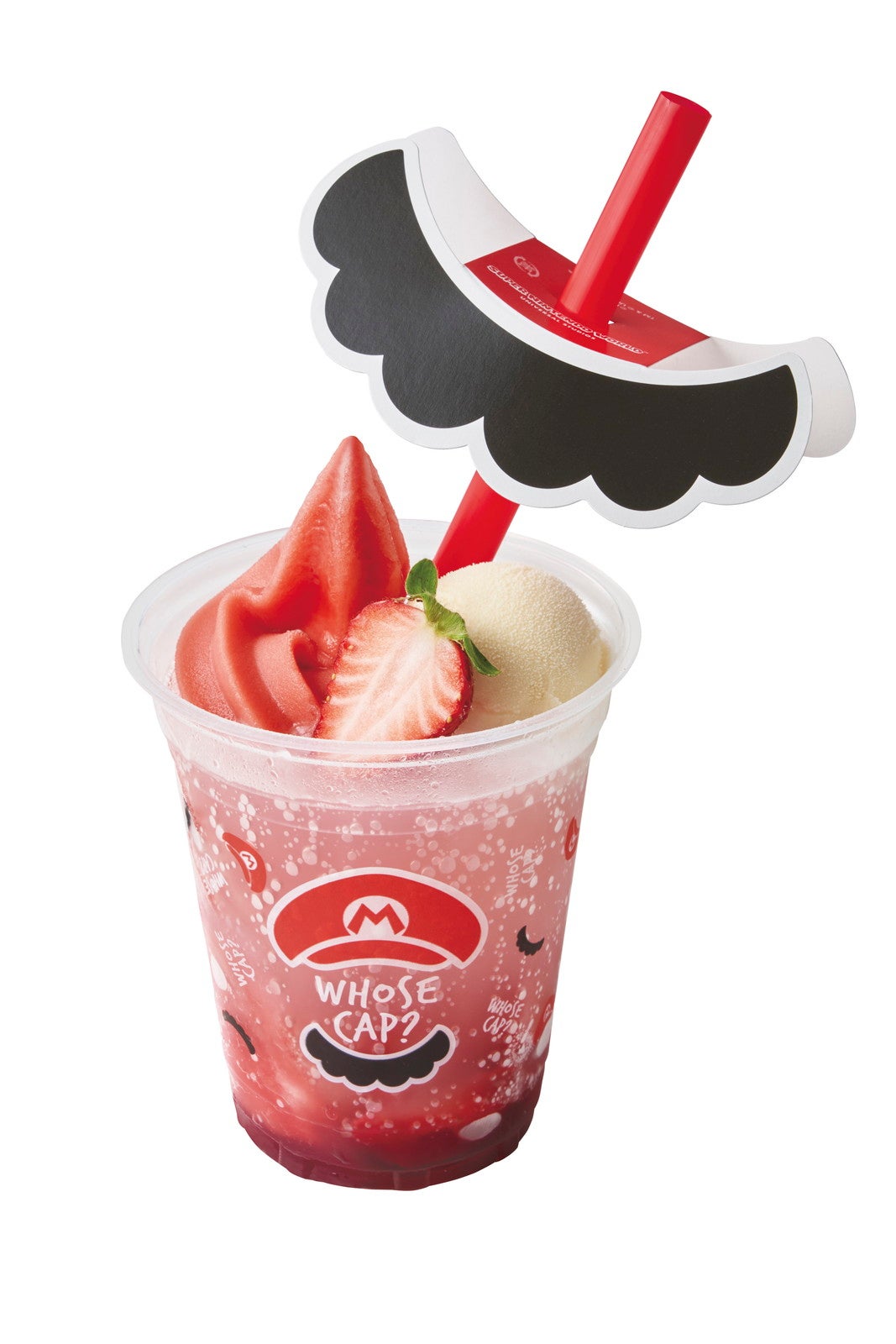 マリオのいちごソーダスムージー／画像提供：ユニバーサル・スタジオ・ジャパン