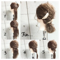ヘアアレンジにバレッタを取り入れて瞬時に可愛さアップグレード ヘアアレンジにバレッタを取り入れて瞬時に可愛さアップグレード