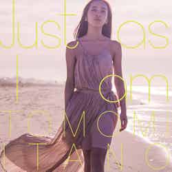 板野友美10thシングル『Just as I am』（2018年2月28日発売）通常盤 （提供画像）