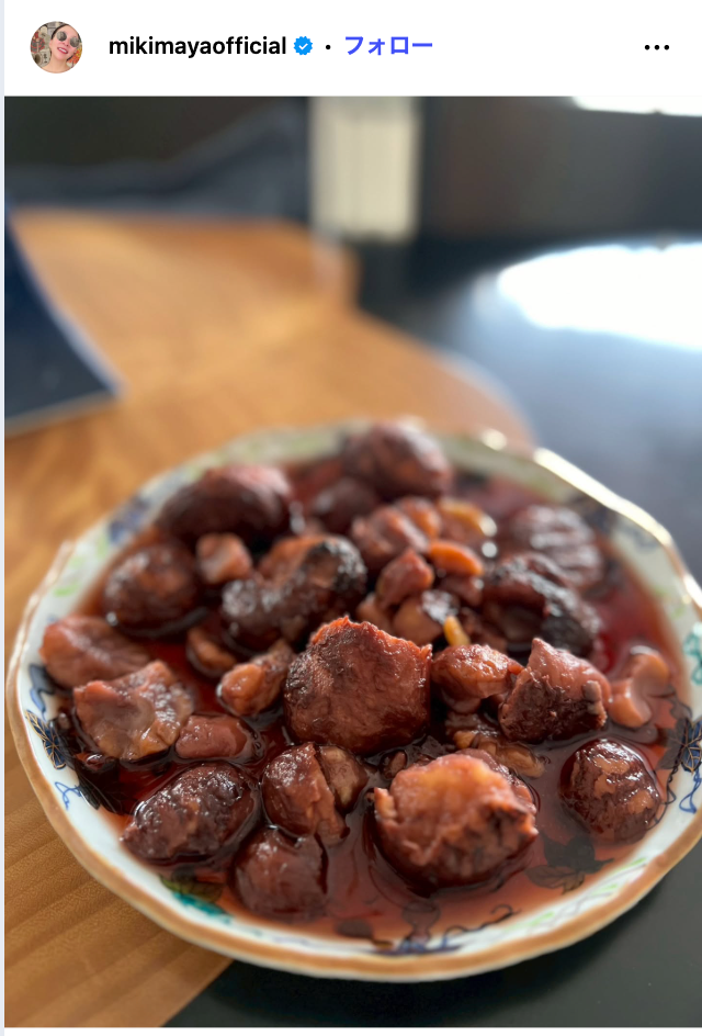 真矢ミキInstagramより