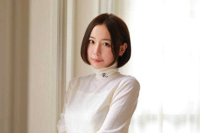 「LARME」中郡暖菜編集長(提供写真)