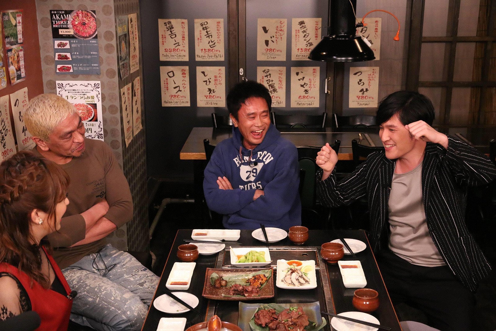 清塚信也ら19日放送「ダウンタウンなう」より（C）フジテレビ