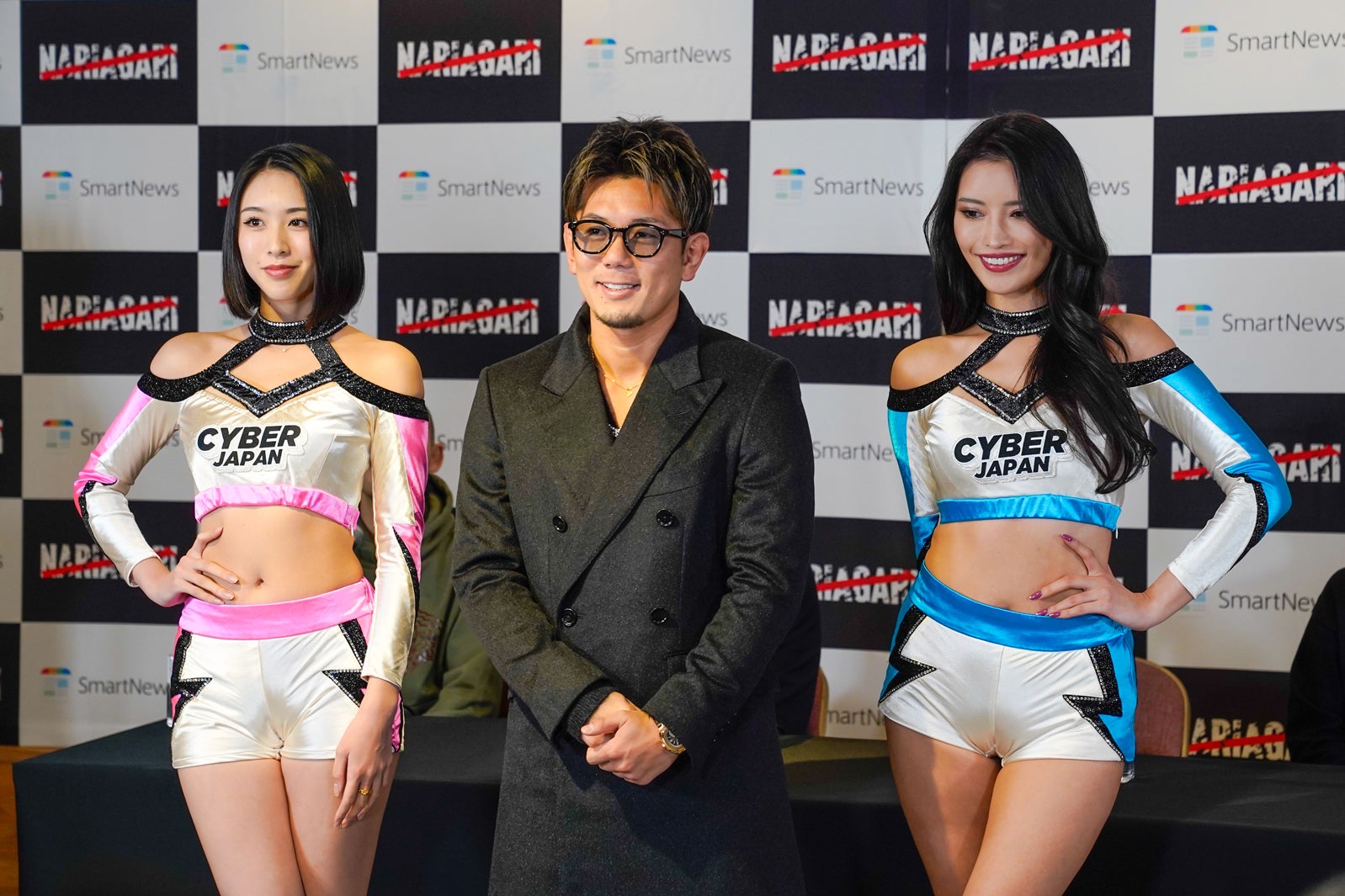 皇治、サイバージャパンダンサーズCHIAKI、MIKA T（提供写真）