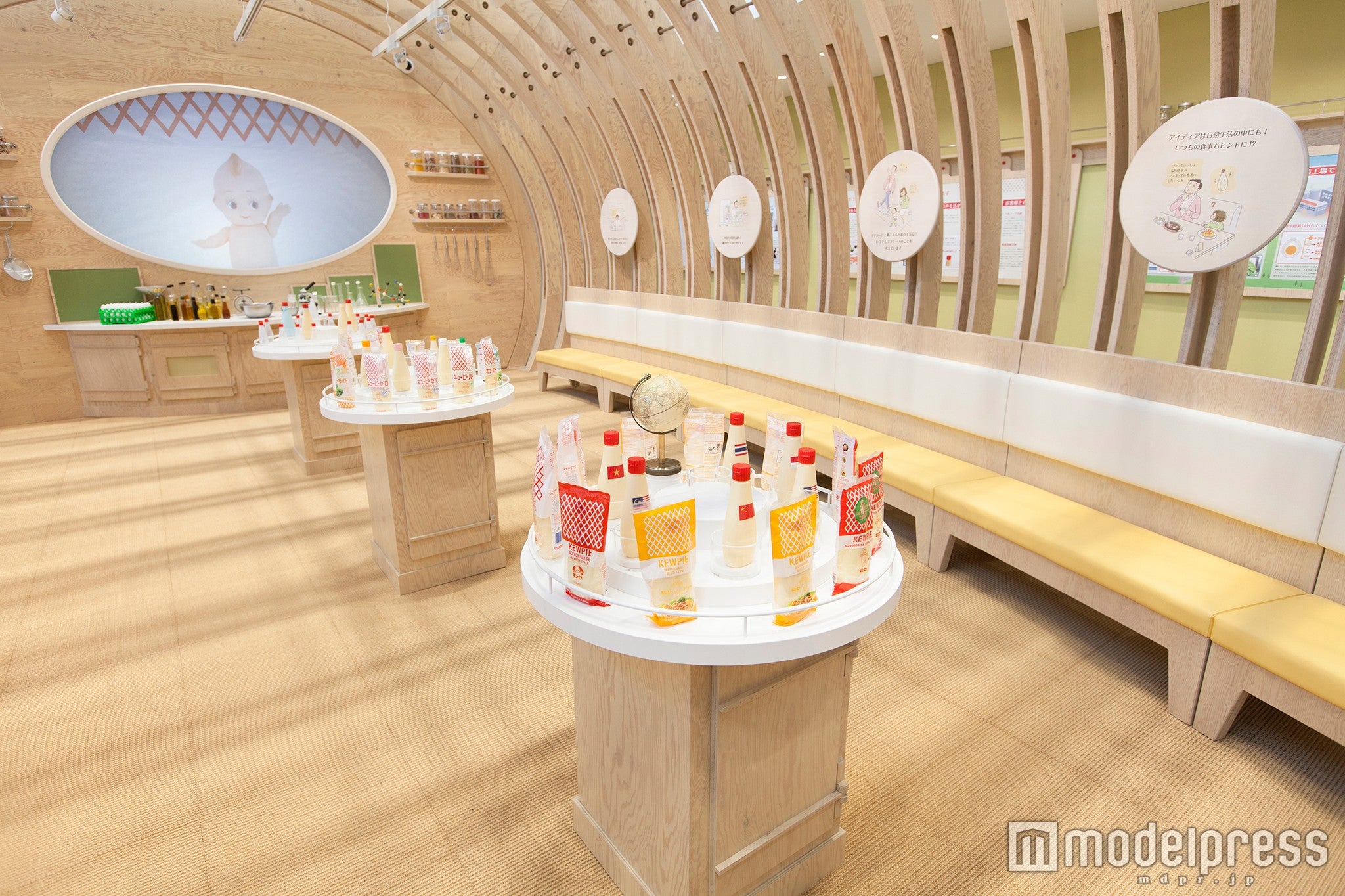 「マヨテラス」内部／画像提供：キユーピー