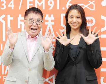 高橋メアリージュンと初共演、生島ヒロシ「やっと願いがかなった」コロナ禍の時期に初対面、当時から「親子そろってファンなんです」