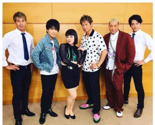 ブルゾンちえみwithB“withEXILE”黒木啓司・岩田剛典・関口メンディーの豪華ショットが話題