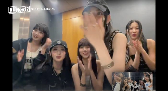 LE SSERAFIM「R U Next?」6話より(C)BELIFT LAB Inc. ALL RIGHTS RESERVED.