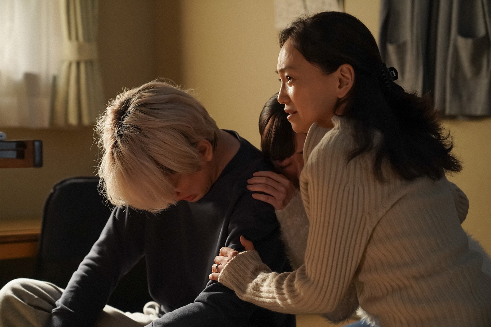 横山裕、福原遥、永作博美／「舞いあがれ！」第88話（C）NHK