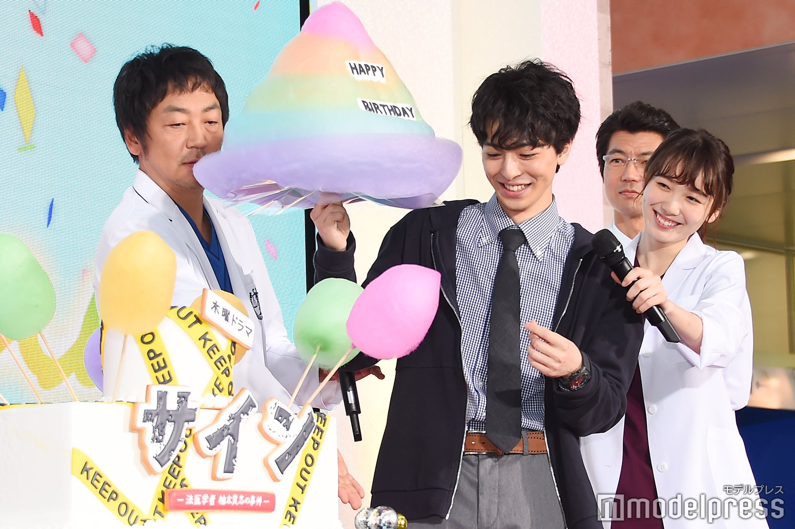 大森南朋、高杉真宙、飯豊まりえ （C）モデルプレス