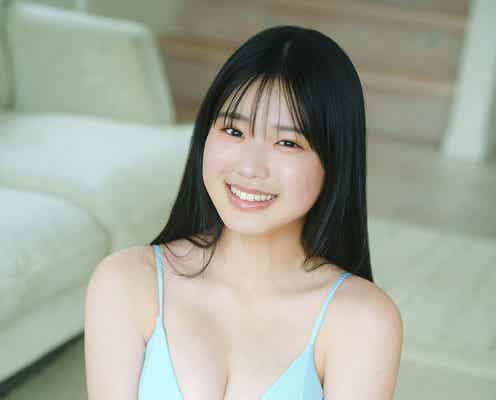 矢野ななか、色白美ボディにドキッ 人生初グラビアに挑戦