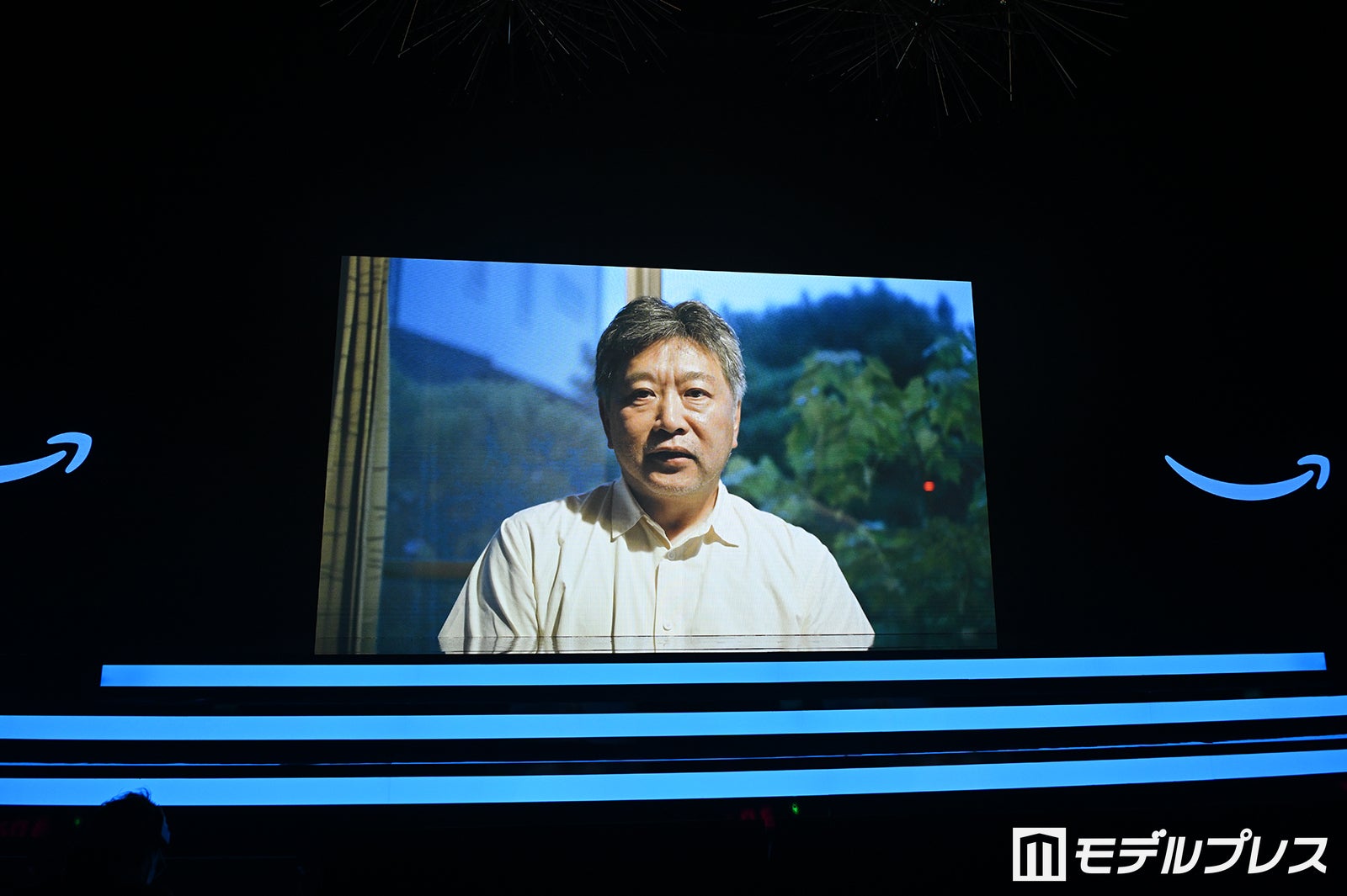 是枝裕和監督からビデオメッセージ（C）モデルプレス