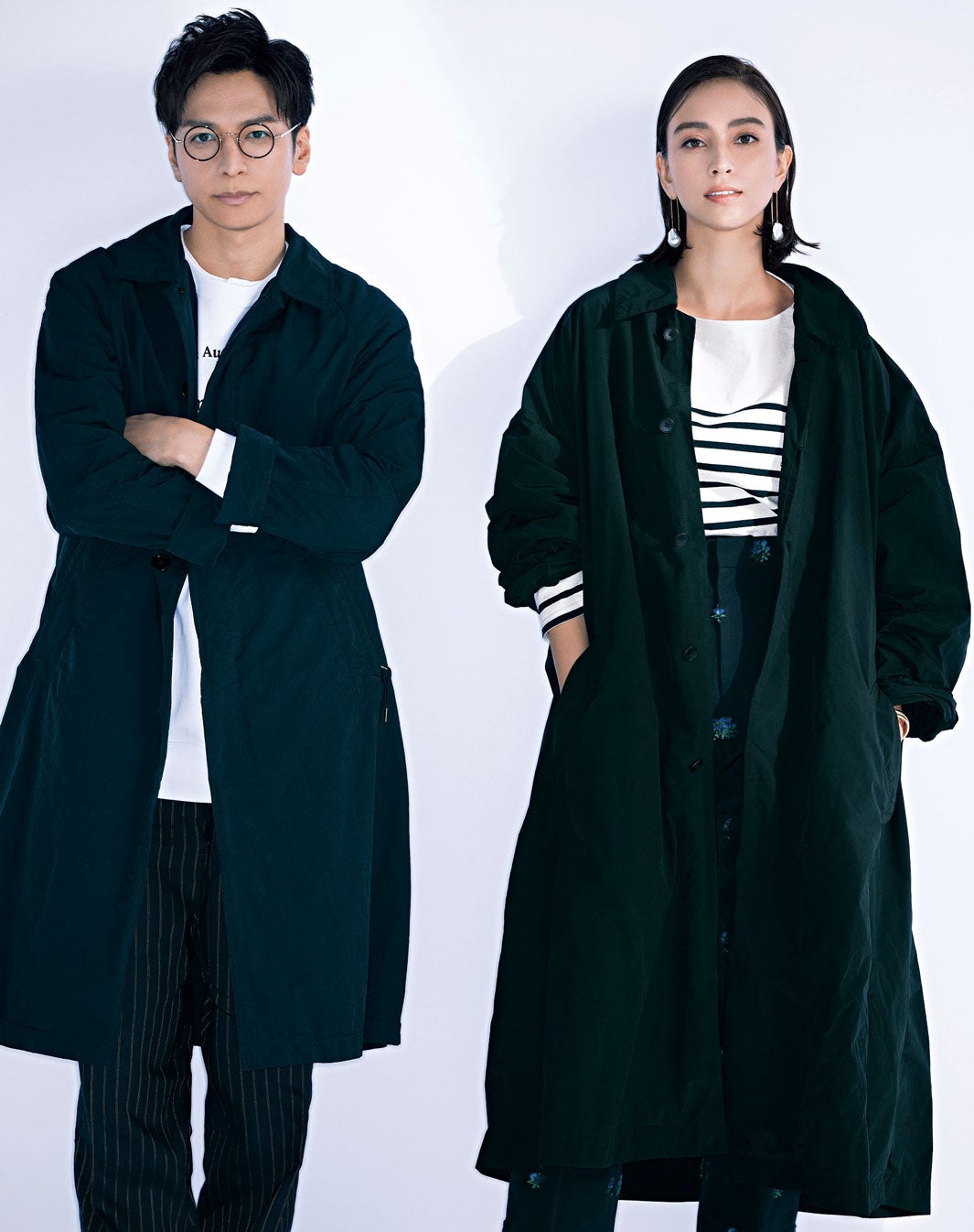 滝沢カレン、生田斗真は「中学生の時から憧れの存在」ファッション共演で魅せる