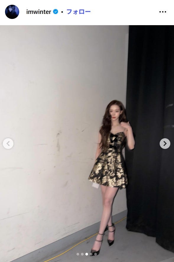 ウィンターInstagramより