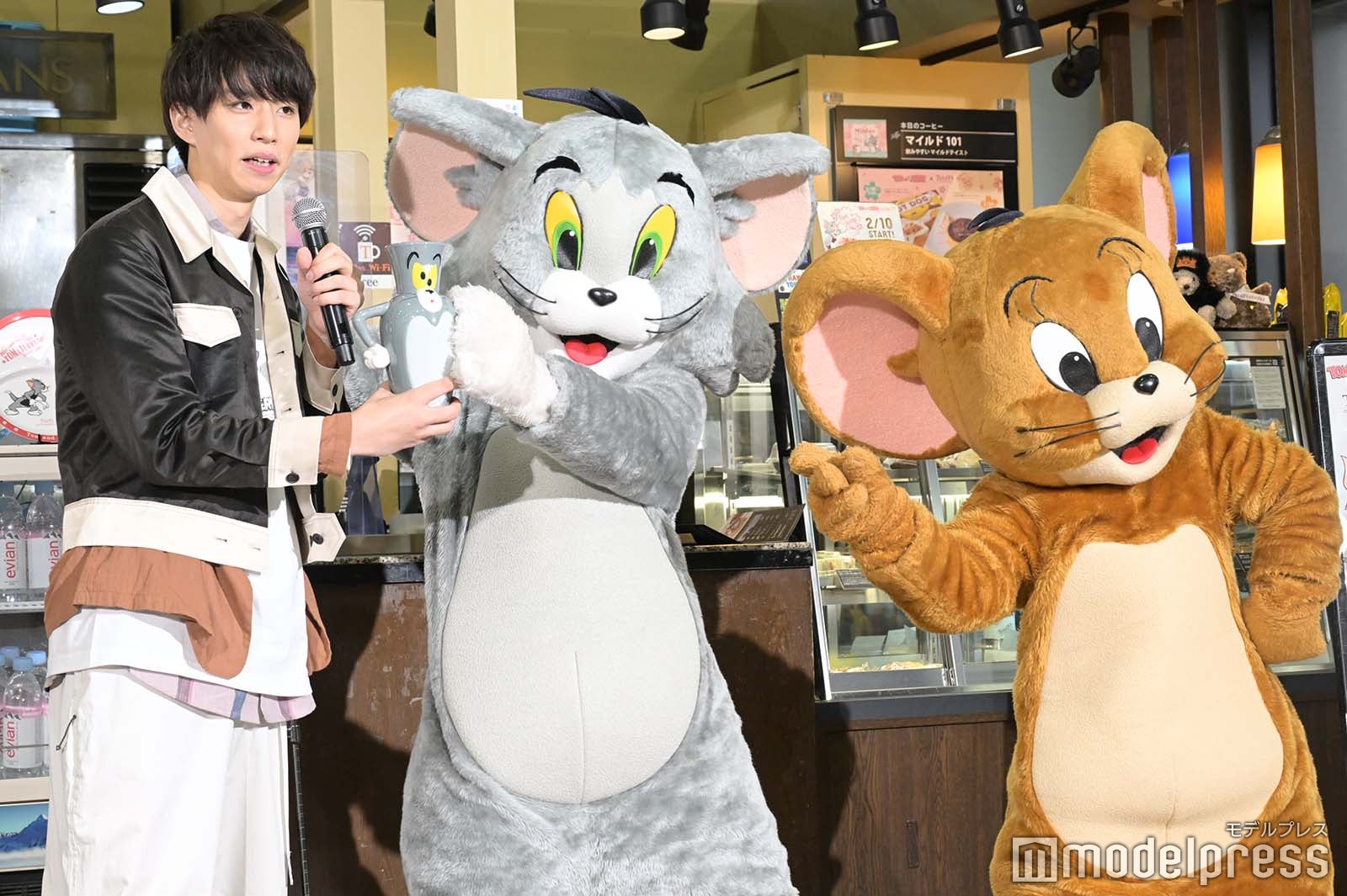 はじめしゃちょー、トム、ジェリー（C）モデルプレス