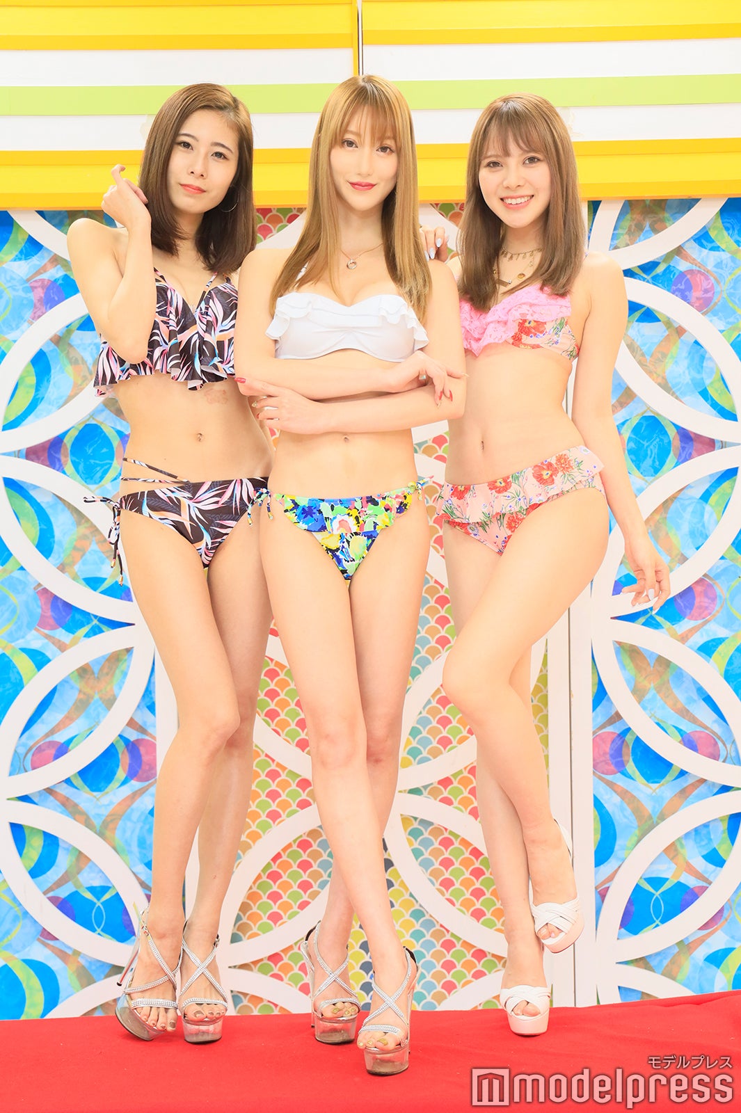 沖舘唯、松山英礼奈、蘭（C）モデルプレス