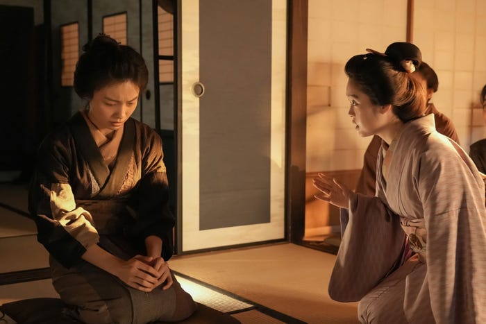 芋生悠、高石あかり「ばけばけ」第104話(C)NHK