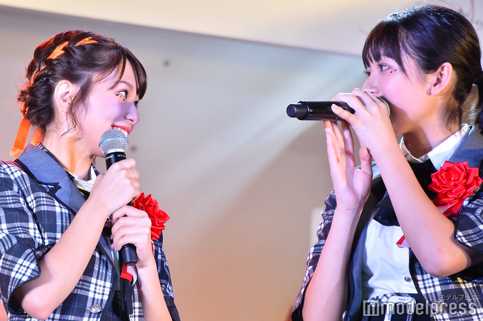 長月翠、大石夏摘（C）モデルプレス