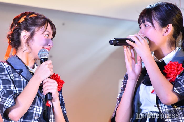 長月翠、大石夏摘(C)モデルプレス