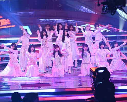 【紅白リハ1日目】櫻坂46「自業自得」披露 オリジナルメンバー14人で登場