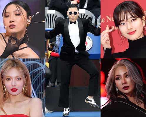 PSY、ヒョナ・CLに続きファサ・スジとコラボ “最強DIVA”達とのタッグ話題
