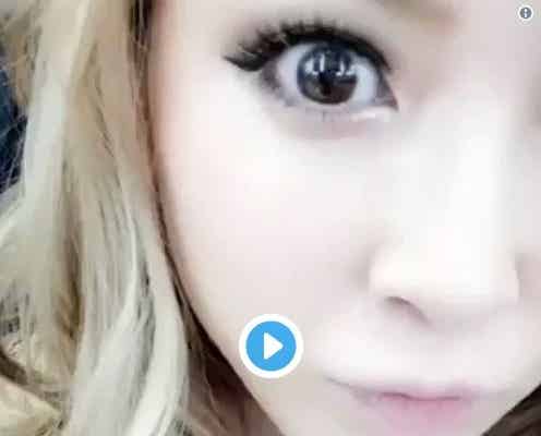 浜崎あゆみ、“盛り髪”が完成するまで メイク中のドアップ動画が「可愛すぎる」とファン興奮