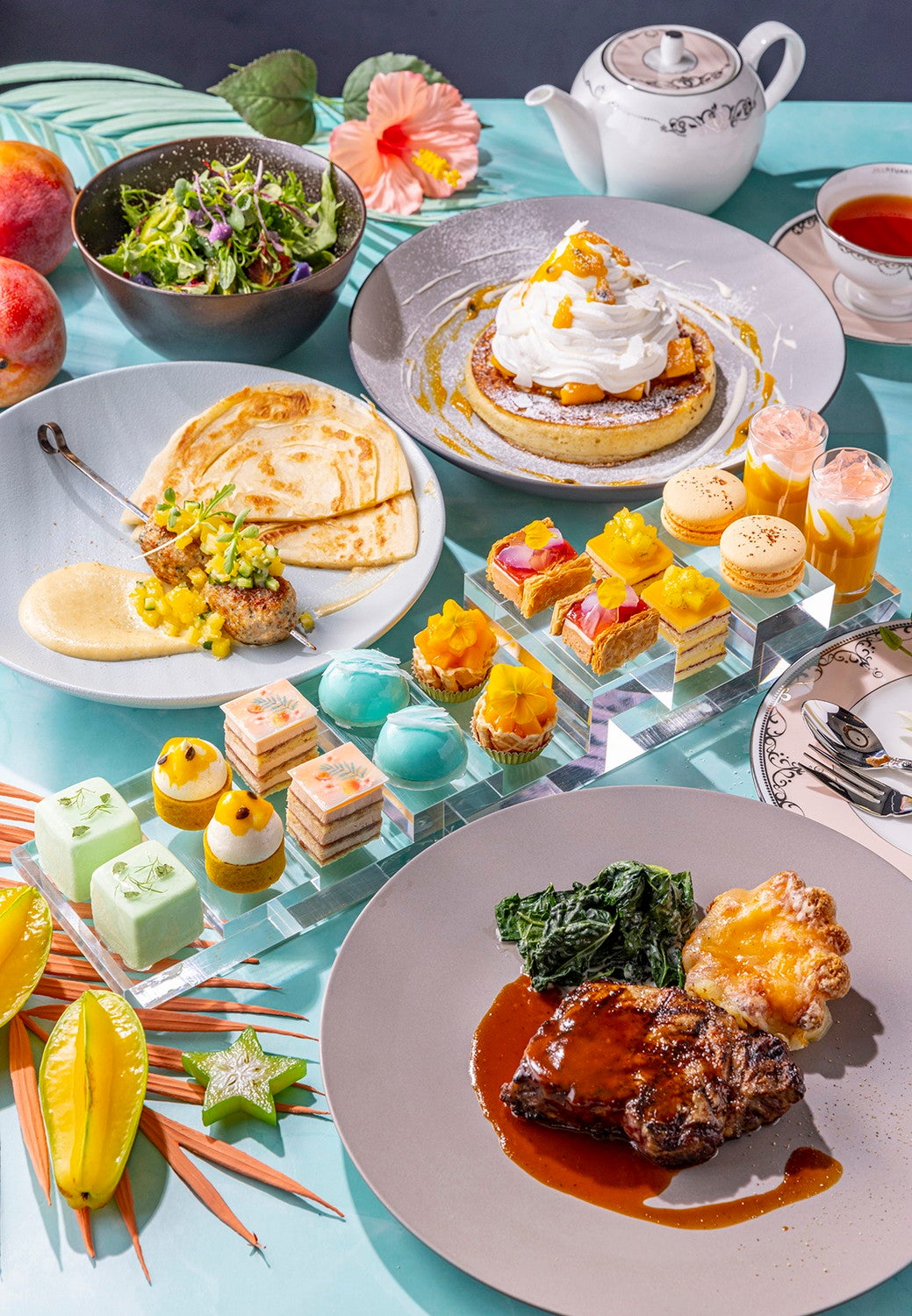 アーリーサマー・アフタヌーンティー インスパイアード by ジルスチュアート（提供画像）