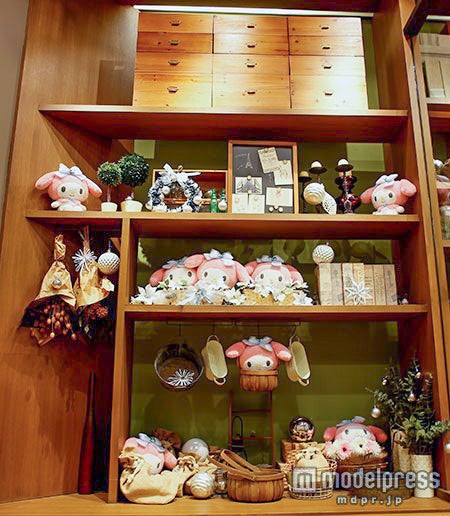 マイメロディの魅力が詰まった店内