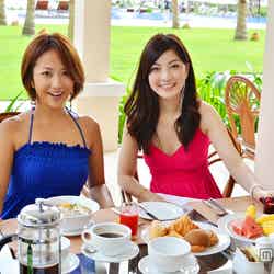 ビュッフェタイプの朝食はビーチサイドで優雅に/ヴィンパールラグジュアリーダナン