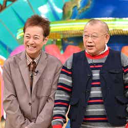 （左から）中居正広、笑福亭鶴瓶（C）日本テレビ