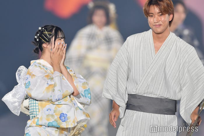 実熊瑠琉、白間太陽(C)モデルプレス