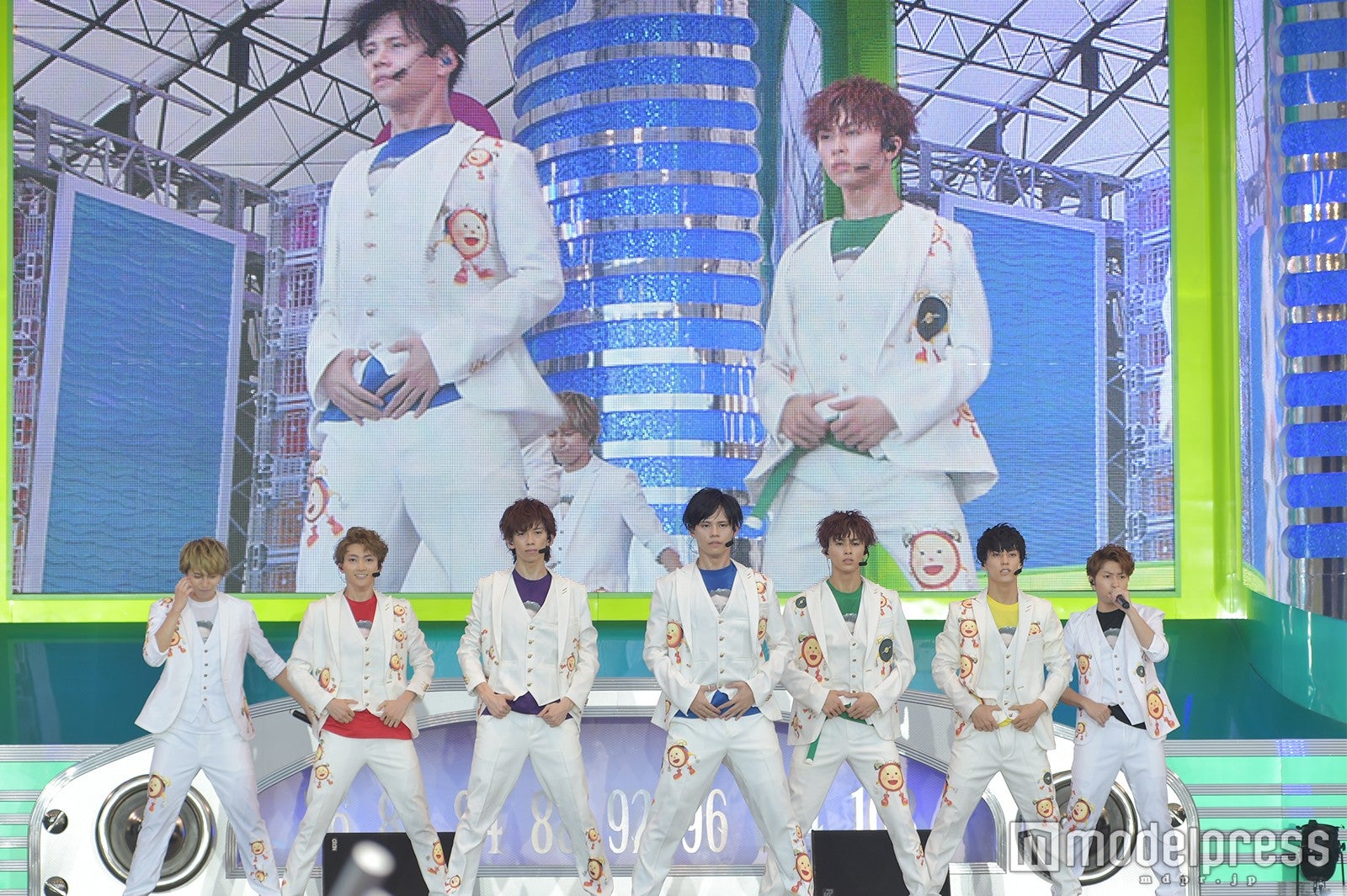 超特急／めざましライブの様子 （C）モデルプレス