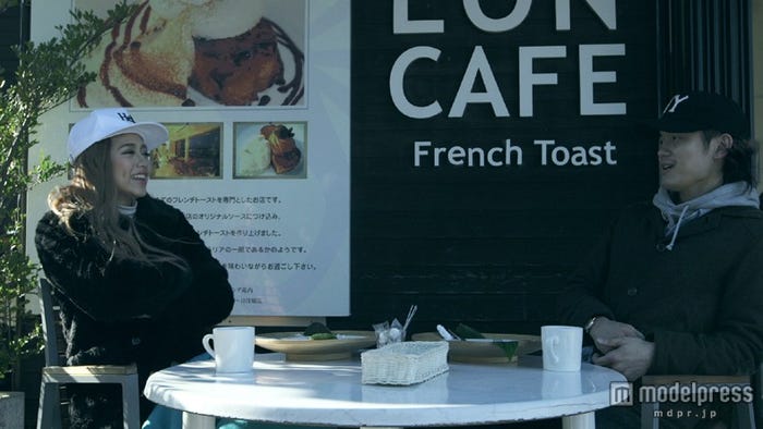 今井華(左)と宮城大樹(右)/「テラスハウス」2月1日放送回より(画像提供:フジテレビ)