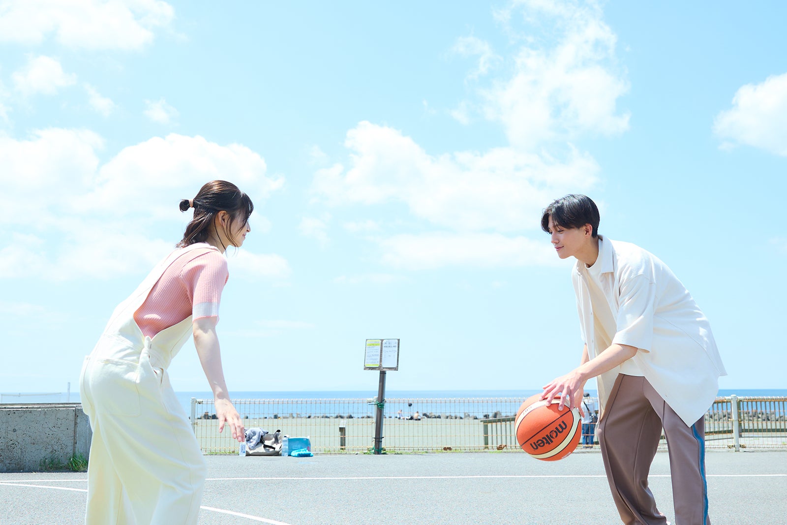 飯沼愛、八木勇征「南くんが恋人！？ 」第1話より（C）テレビ朝日