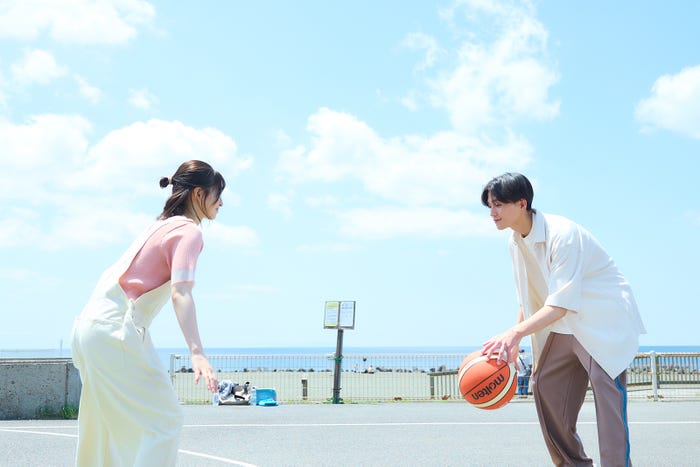 飯沼愛、八木勇征「南くんが恋人!? 」第1話より(C)テレビ朝日