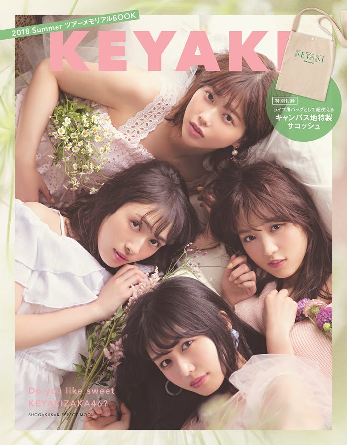 ツアー公式ビジュアルブック『KEYAKI~2018 SummerツアーメモリアルBOOK~』通常版の表紙(画像提供:小学館)
