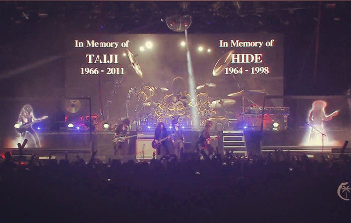 X JAPAN、米「コーチェラ・フェスティバル」(提供写真)