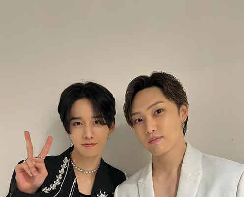 JO1佐藤景瑚、“憧れ”FANTASTICS堀夏喜と「MTV LIVE MATCH」で再会 同郷2ショットが「エモすぎ」「胸アツ」と話題