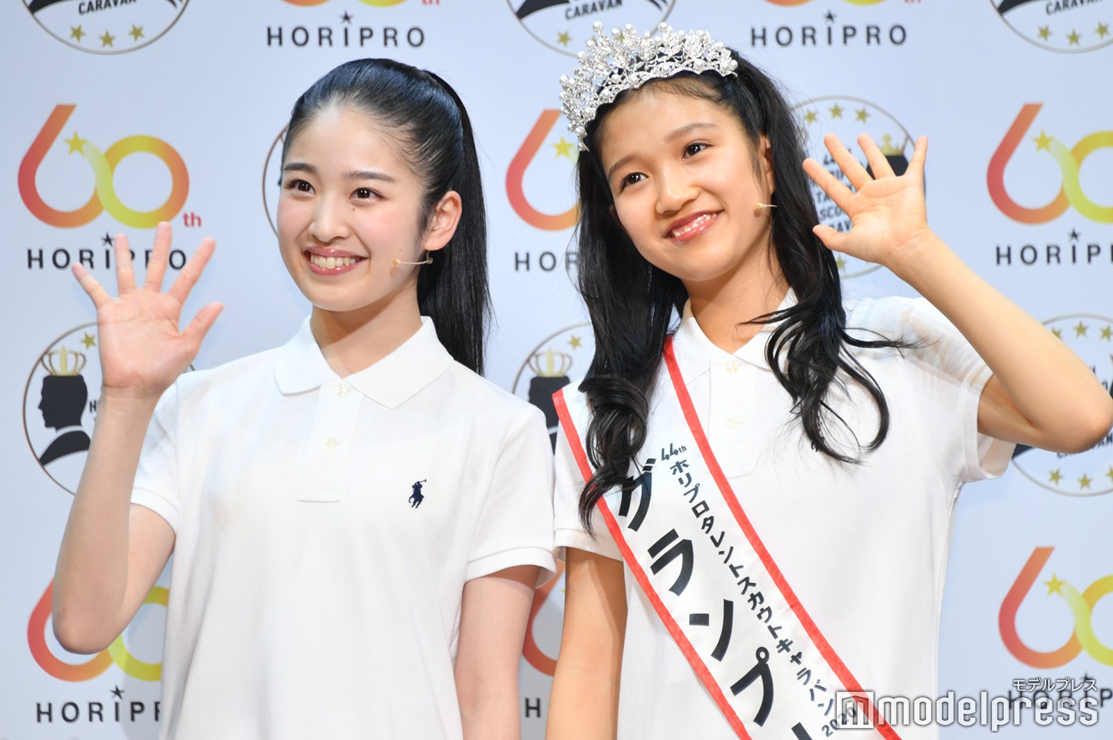 佐竹桃華さん 、山崎玲奈さん（C）モデルプレス