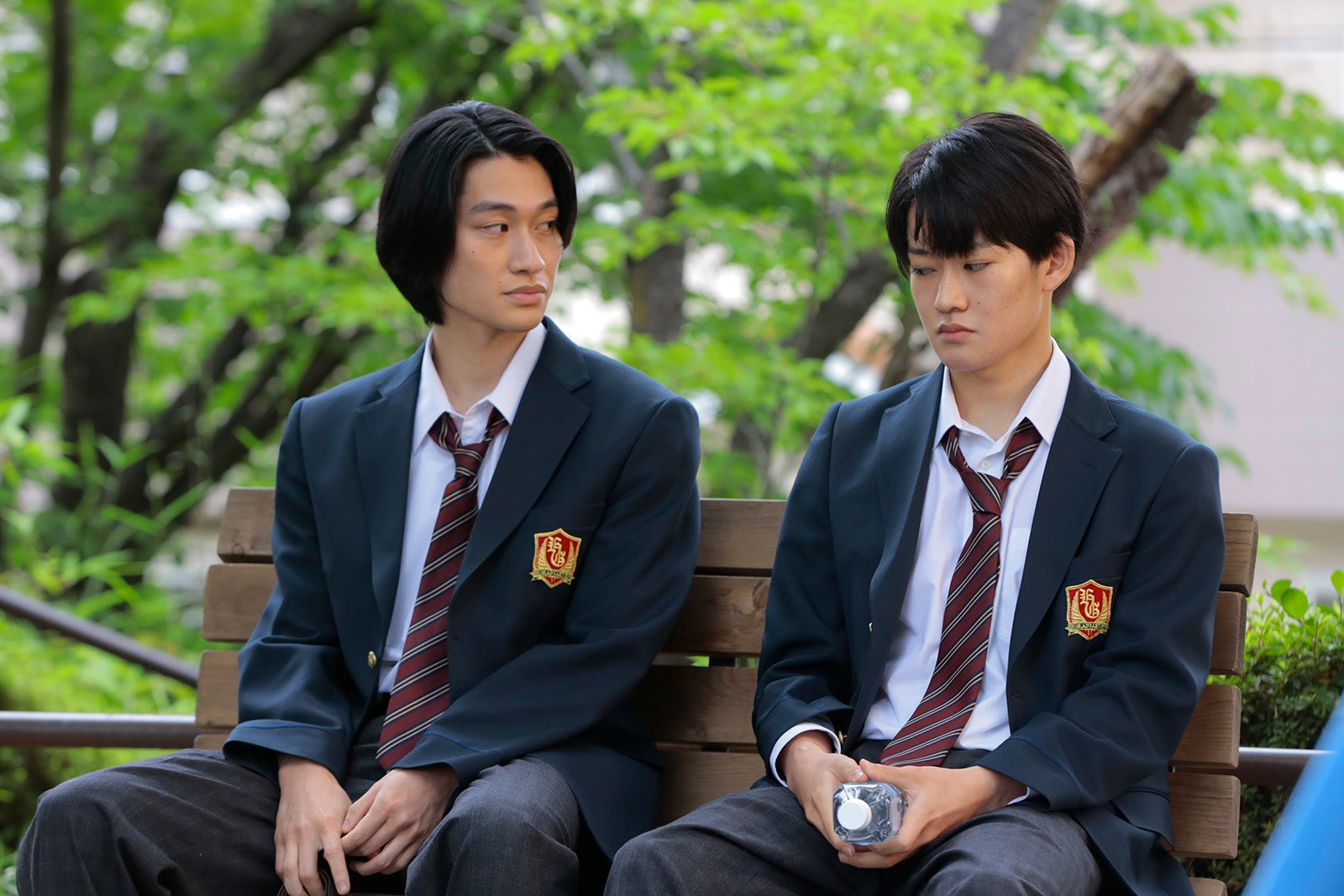 浅野竣哉、山時聡真「最高の教師 1年後、私は生徒に■された」第2話より（C）日本テレビ