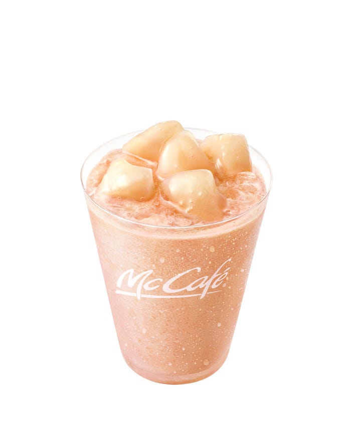 もものスムージー/画像提供:日本マクドナルド