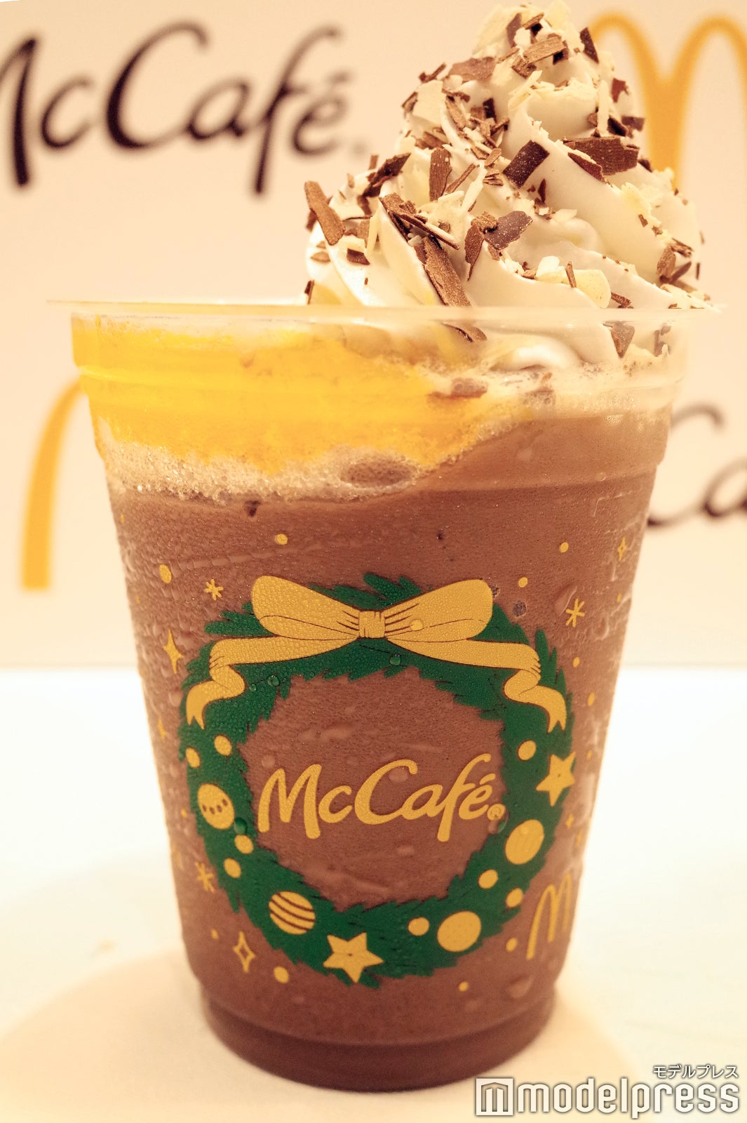 ショコラオレンジフラッペ（C）モデルプレス